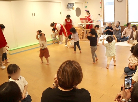 敬老の日参観